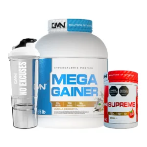Mega gainer 5 lb + Supreme 600 g +Shaker