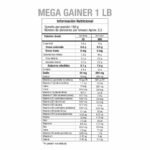 MEGA GAINER 2 lb - Image 3