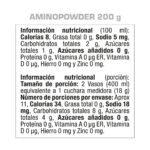 AMINO POWDER 200g - Image 4